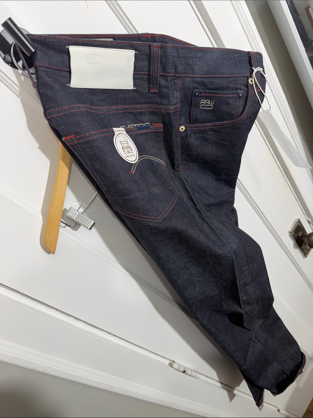 G-Star RAW Selvedge 3301 Labeled size 30x34 measures size 31x33.5